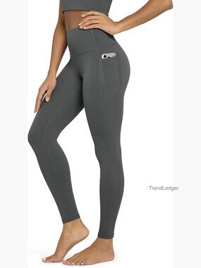 High Waist Yoga Leggings with Pockets Buttery Soft Lounge Pants